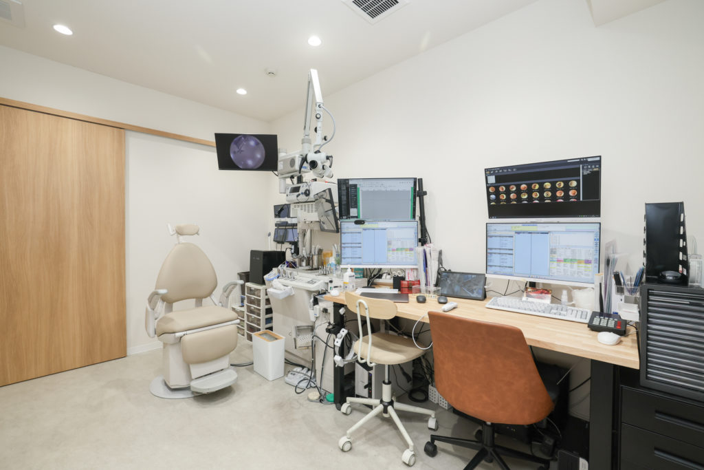 耳鼻咽喉科の診療室写真