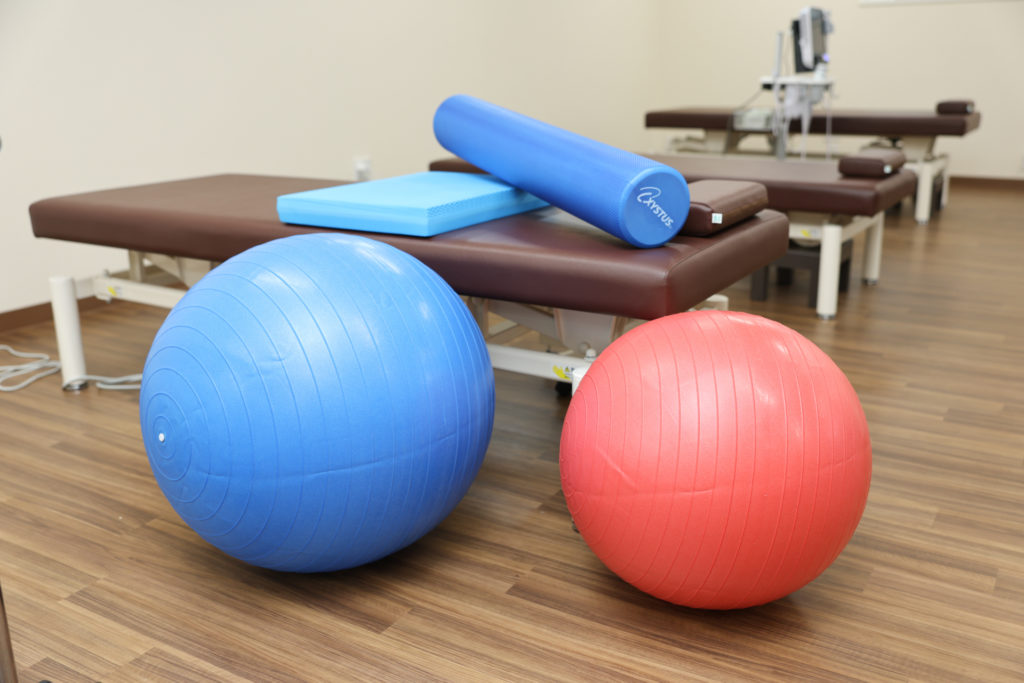整形外科のリハビリスペース